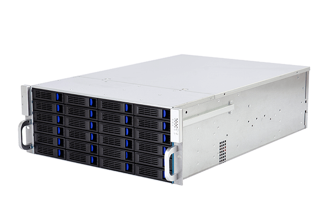 Server Chassis 4U 36 hard drive bays Hot-Swap for motherboard size up to 12"x13" backplane with optional MiniSAS-8087/8643/SATA interface